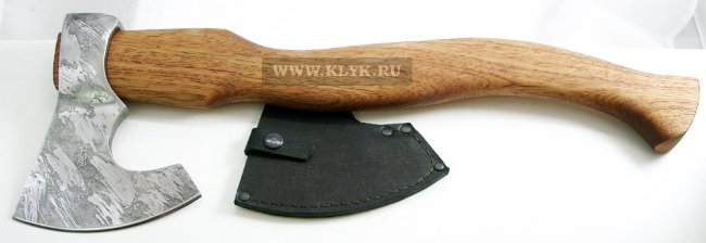 Топор большой (сталь 65Г ковка, сапель) с чехлом