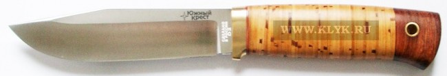 Нож Южный Крест Юкон (сталь D2, береста, кевазинго)